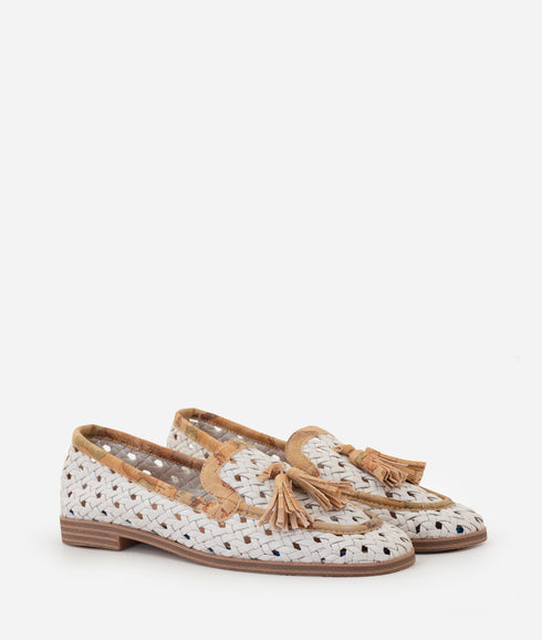 Loafers Alviero Martini 1a Classe Z1359-662A-0905 λευκό