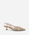 Slingback Alviero Martini 1a Classe Z1435-925B-0905 μπεζ
