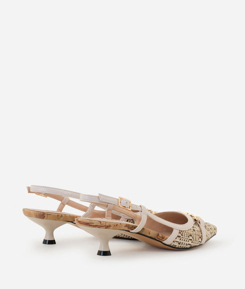 Slingback Alviero Martini 1a Classe Z1435-925B-0905 μπεζ