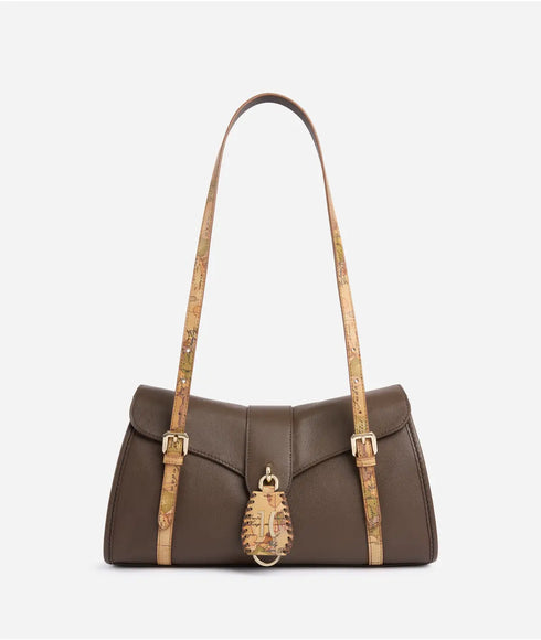 Τσάντα ώμου Alviero Martini 1a Classe LLF90-8128-0523 καφέ