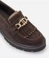 Loafers suede Alviero Martini 1a Classe Z1527-646D-0500 καφέ