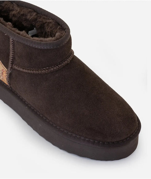 Μποτάκια δερμάτινα Alviero Martni 1a Classe Z1575-417B-0500 καφέ