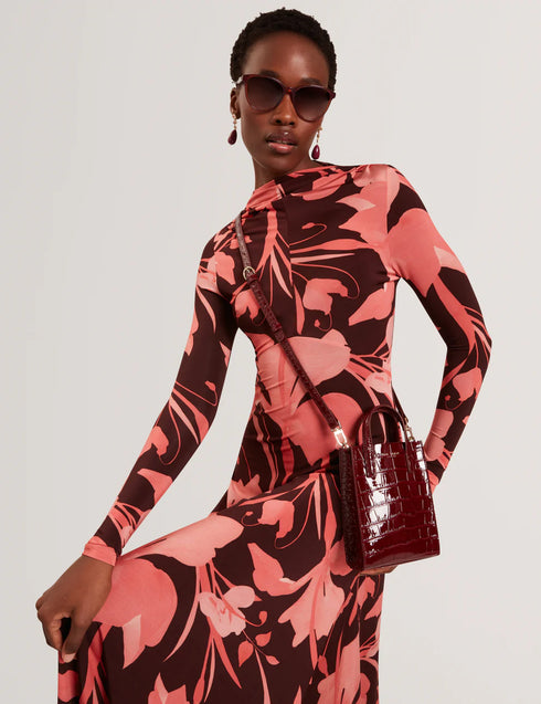 Τσαντάκι χιαστί Wenissa Ted Baker S281944 μπορντό