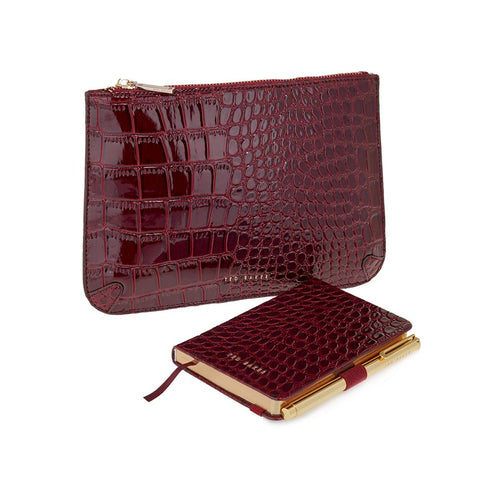 Σετ mini notebook και τσαντάκι Audrry Ted Baker 282060-wine