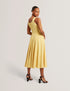 Φόρεμα midi Arlott Ted Baker 283577-light yellow