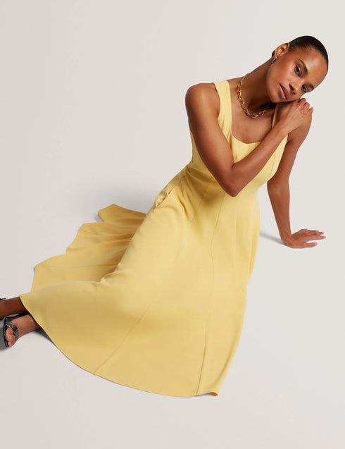 Φόρεμα midi Arlott Ted Baker 283577-light yellow