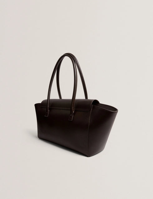 Τσάντα ώμου δερμάτινη Toniie Ted Baker 285564-brn-choc