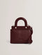 Τσάντα tote/χιαστί δερμάτινη Ronia Ted Baker 285585-dk-red