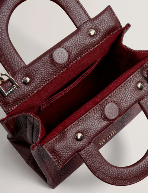 Τσάντα tote/χιαστί δερμάτινη Ronia Ted Baker 285585-dk-red