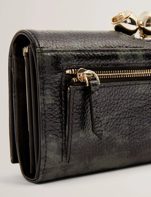 Δερμάτινο πορτοφόλι Liieeah Ted Baker 285628-black