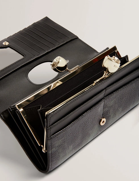 Δερμάτινο πορτοφόλι Liieeah Ted Baker 285628-black