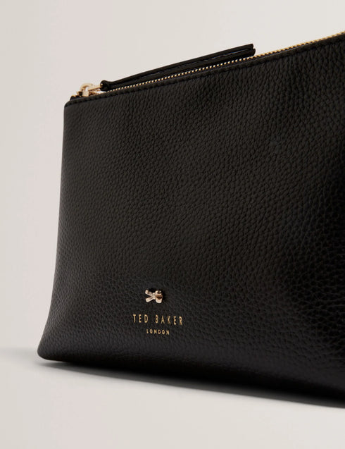 Τσαντάκι χειρός δερμάτινο Manii Ted Baker 285630-black