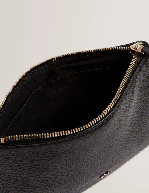 Τσαντάκι χειρός δερμάτινο Manii Ted Baker 285630-black