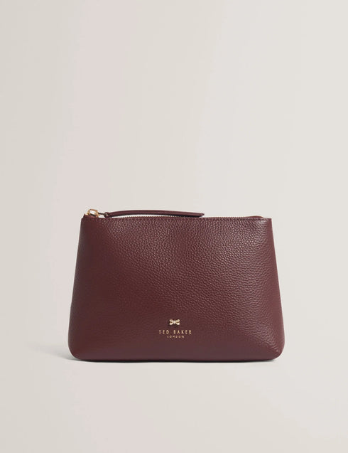 Τσαντάκι χειρός δερμάτινο Manii Ted Baker 285630-dk-red
