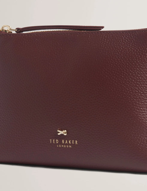 Τσαντάκι χειρός δερμάτινο Manii Ted Baker 285630-dk-red