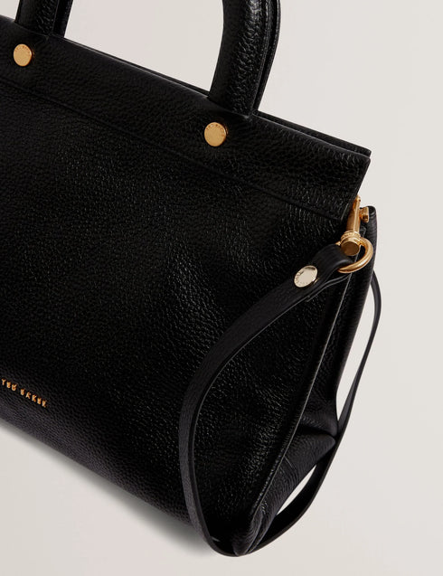 Τσάντα tote/χιαστί δερμάτινη Rollia Medium Ted Baker 285934-black