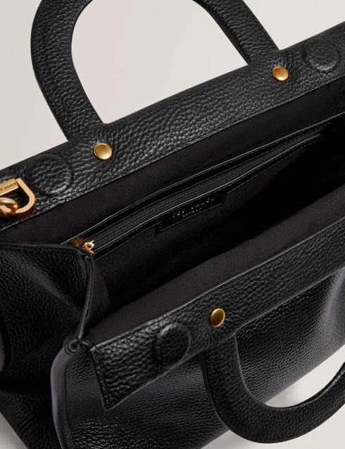 Τσάντα tote/χιαστί δερμάτινη Rollia Medium Ted Baker 285934-black