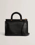 Τσάντα tote/χιαστί δερμάτινη Rettia Large Ted Baker 285935-black
