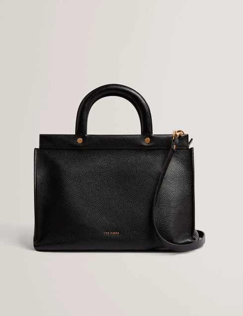 Τσάντα tote/χιαστί δερμάτινη Rettia Large Ted Baker 285935-black