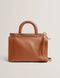 Τσάντα tote/χιαστί δερμάτινη Rettia Large Ted Baker 285935-tan