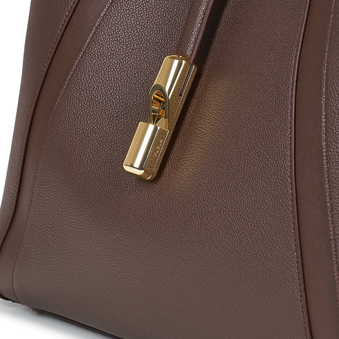 Τσάντα ώμου Goccia Furla WB01788 BX3353 2460 καφέ