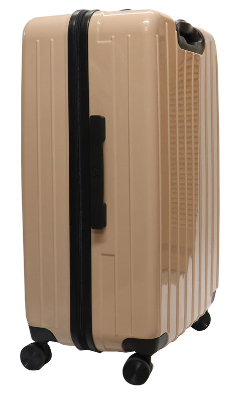 Βαλίτσα Μεσαία 62x38x24cm Y Not? VER-23002 μπεζ