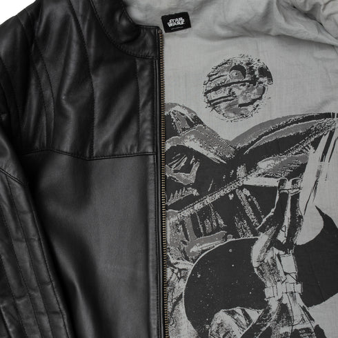 Ανδρικό Δερμάτινο Τζάκετ Star Wars Guy Laroche 217-01 μαύρο