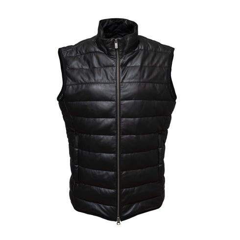 Ανδρικό Δερμάτινο Γιλέκο Guy Laroche 814-01 μαύρο