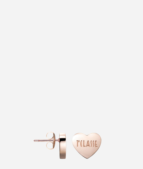 Σκουλαρίκια καρδιά Alviero Martini 1a Classe 1687866 ροζ/χρυσό