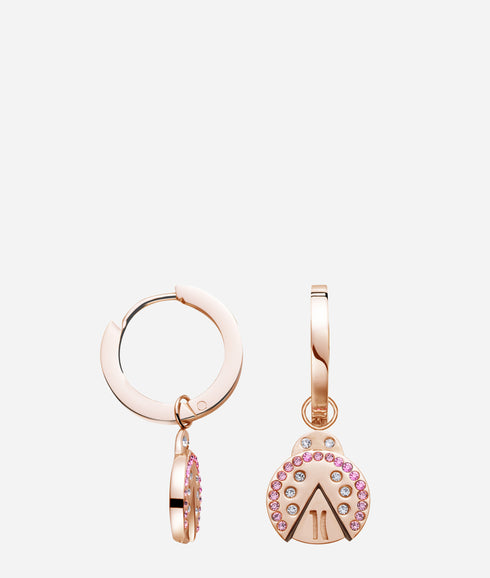 Σκουλαρίκια πασχαλίτσα Alviero Martini 1a Classe 1696955 ροζ/χρυσό