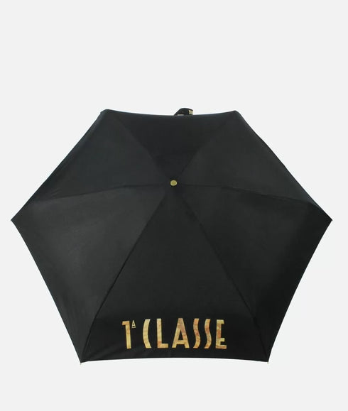 Ομπρέλα μίνι χειροκίνητη Alviero Martini 1a Classe 1021 μαύρο