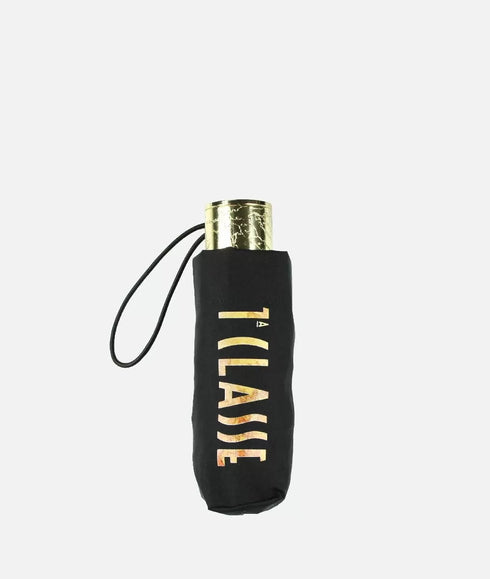 Ομπρέλα μίνι χειροκίνητη Alviero Martini 1a Classe 1021 μαύρο