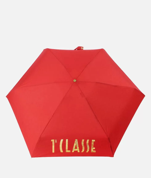 Ομπρέλα μίνι χειροκίνητη Alviero Martini 1a Classe 1021 κόκκινο