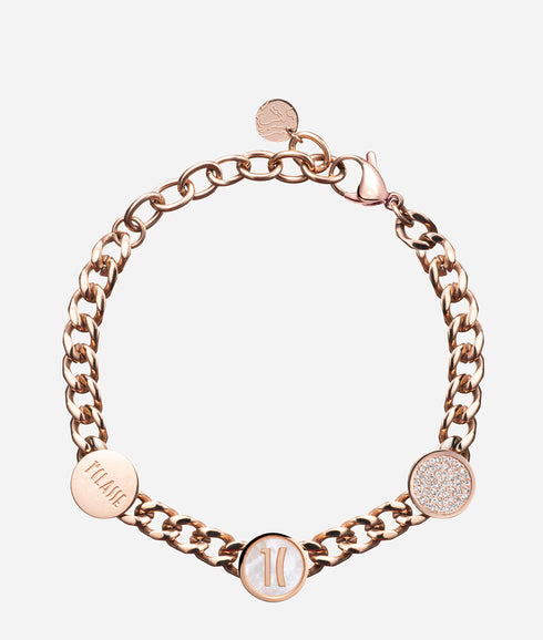 Βραχιόλι αλυσίδα Alviero Martini 1a Classe 1691304 ροζ/χρυσό