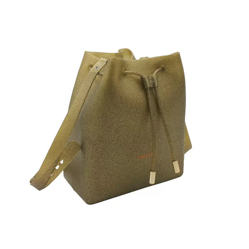 Τσάντα Balde Glitter Cacatoes Brasil Χρυσό