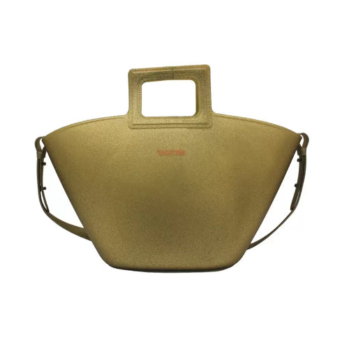 Τσάντα Marisco Glitter Cacatoes Brasil Χρυσό