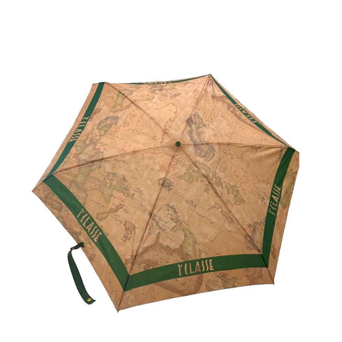 Ομπρέλα σούπερ μίνι χειροκίνητη Alviero Martini 1a Classe 1032 ταμπά/πράσινο