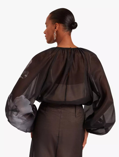 Τοπ με φαρδιά μανίκια Plaaza Ted Baker 281763-black