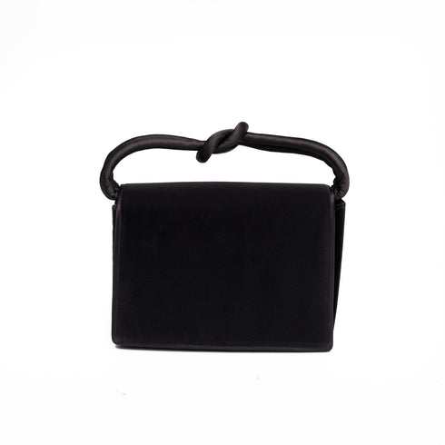 Βραδινό τσαντάκι βελούδο Rebecca Molenaar γκρι