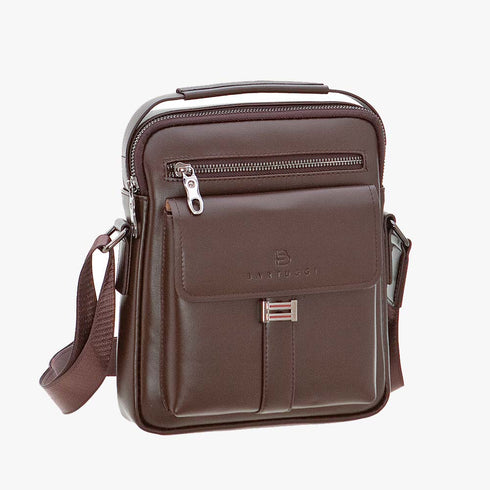 Ανδρικό τσαντάκι χιαστί Bartuggi 718-110601 καφέ