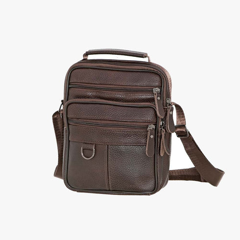 Ανδρικό τσαντάκι χιαστί Bartuggi 718-110633 καφέ