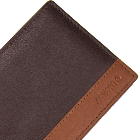 Δερμάτινο Πορτοφόλι Armonto 8502 καφέ