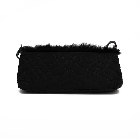 Βραδινό τσαντάκι Roccobarocco ROBS35503 μαύρο