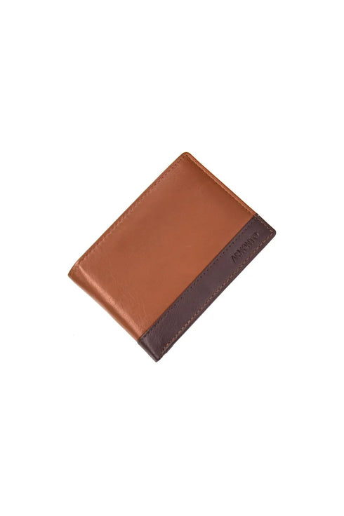 Δερμάτινο Πορτοφόλι Armonto 8502 ταμπά