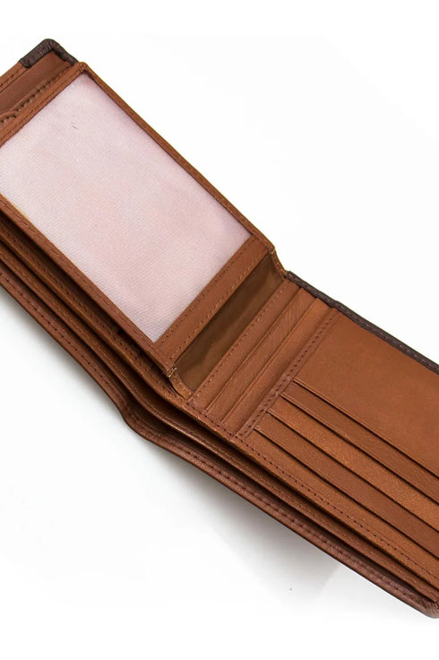 Δερμάτινο Πορτοφόλι Armonto 8502 ταμπά