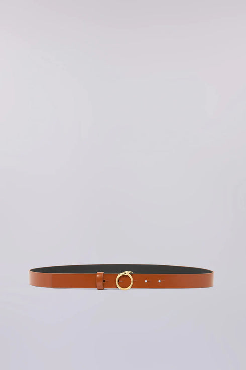 Ζώνη δερμάτινη Trussardi WEL01L60-022 ταμπά