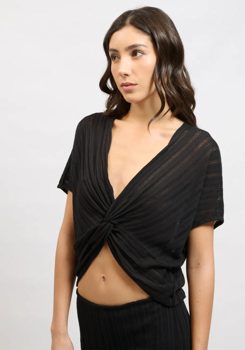 Τοπ Blow Collectiva Noir CN142L03ZKR μαύρο