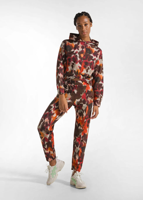 Φούτερ Deha C12040-26710 καφέ/πορτοκαλί