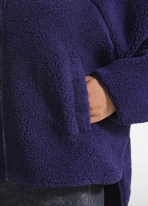 Τζάκετ Teddy Deha C32120-48424 μωβ