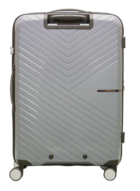 Βαλίτσα καμπίνας 55x39x24 cm Palisades Calvin Klein LH118ST4 γκρι/μπλε